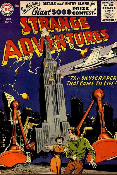 Strange Adventures  #72 (September 1956)