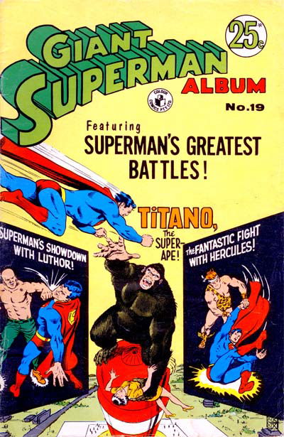 Giant Superman Album (Colour Comics, 1961 series) #19 ([May 1972?])