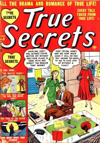 True Secrets  #6 (June 1951)