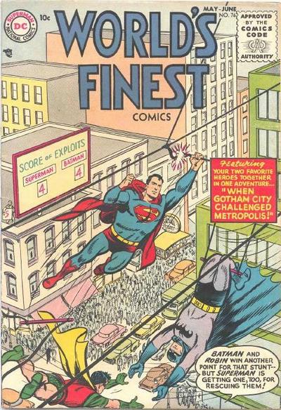 World's Finest Comics  #76 (May-June 1955)