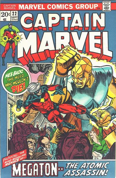 Captain Marvel (Marvel, 1968 series) #22 (September 1972)