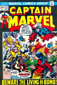 Captain Marvel (Marvel, 1968 series)  #23 (November 1972)