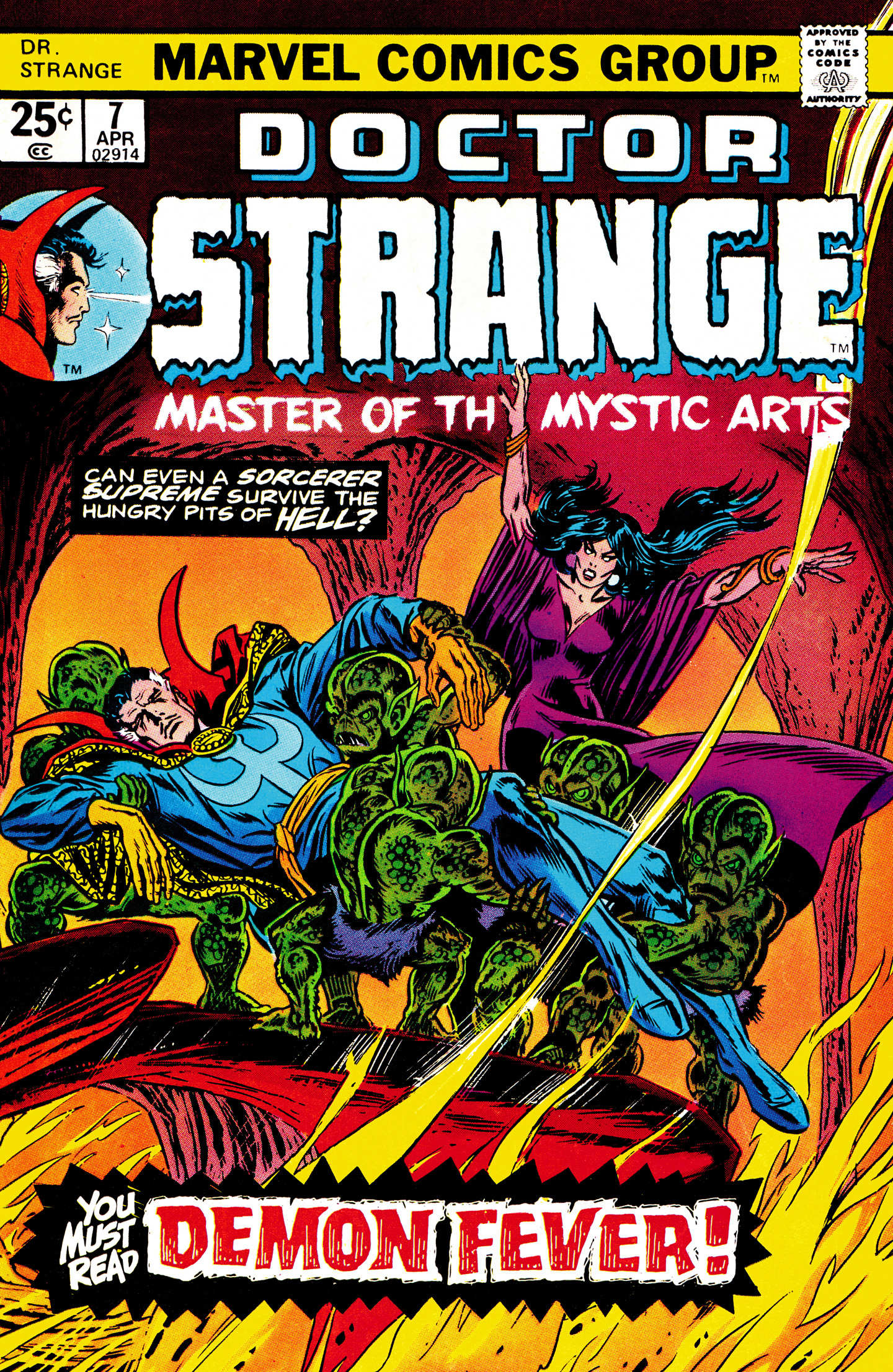 Doctor Strange (Marvel, 1974 series) #7 (April 1975)