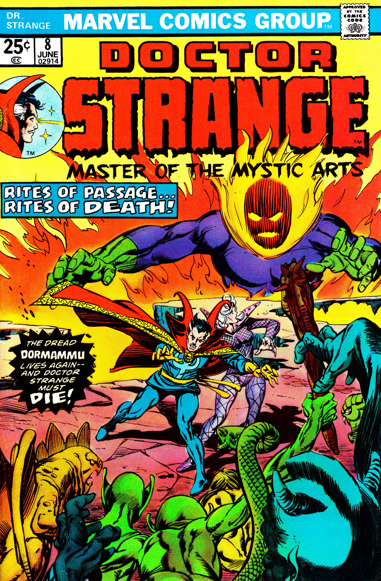 Doctor Strange (Marvel, 1974 series) #8 (June 1975)