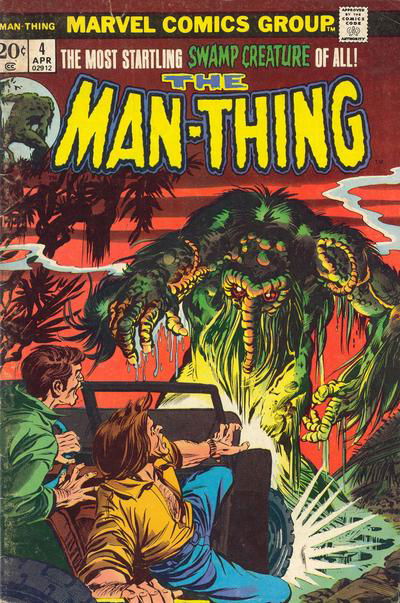 Man-Thing (Marvel, 1974 series) #4 (April 1974)