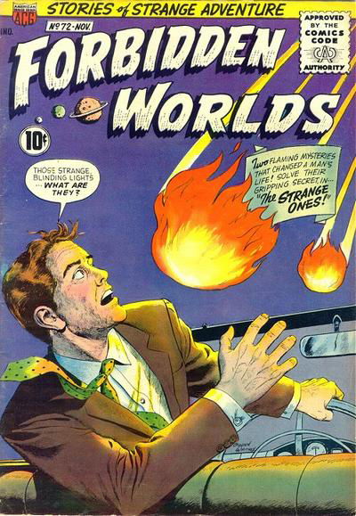 Forbidden Worlds (ACG, 1951 series) #72 November 1958