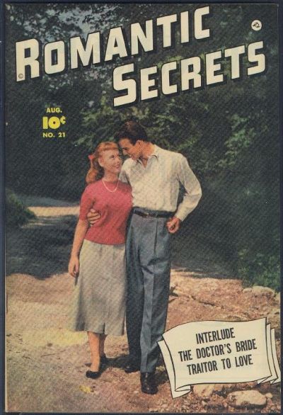 Romantic Secrets (Fawcett, 1949 series) #21 (August 1951)