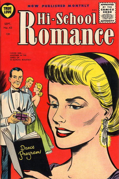 Hi-School Romance (Harvey, 1949 series) #43 (September 1955)