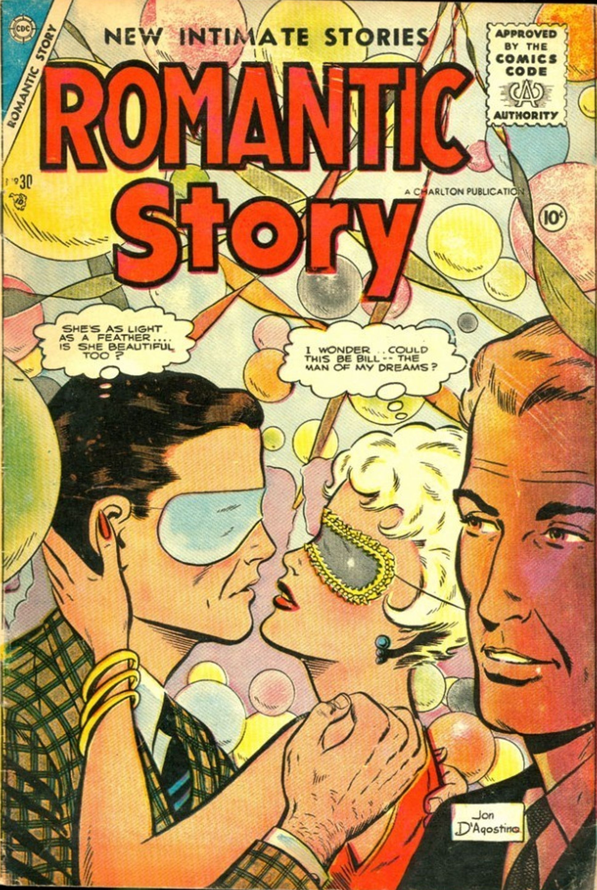 Romantic Story (Charlton, 1954 series) #30 (January 1956)