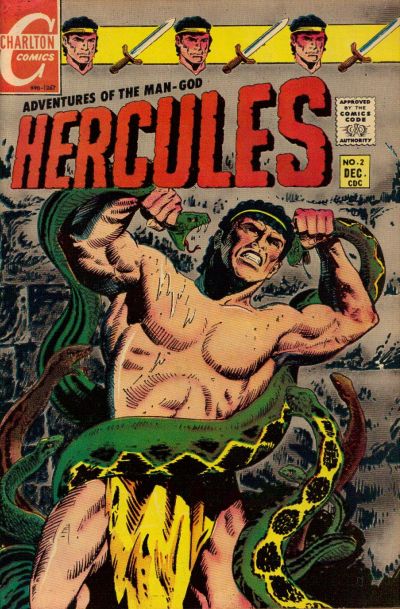 Hercules (Charlton, 1967 series) #2 (December 1967)