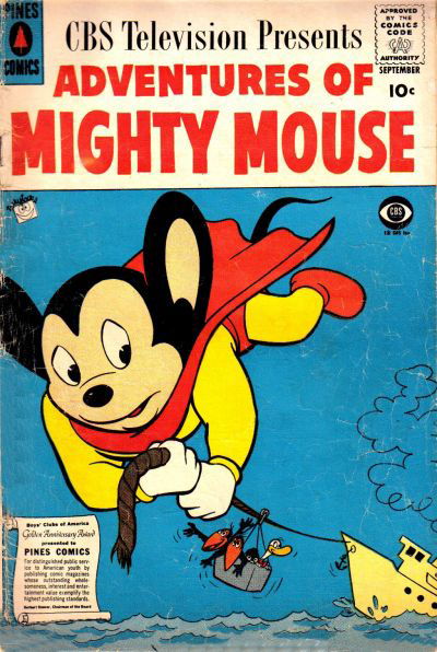 Adventures of Mighty Mouse (Pines, 1956 series) #[135] September 1957