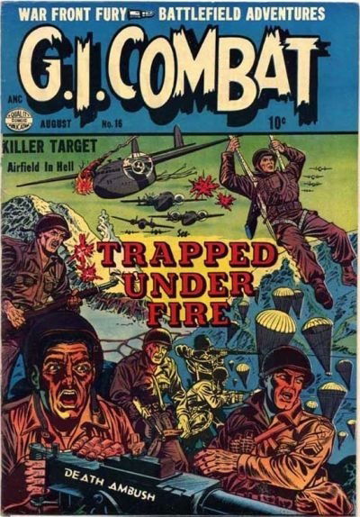 G.I. Combat (Quality, 1952 series) #16 (August 1954)