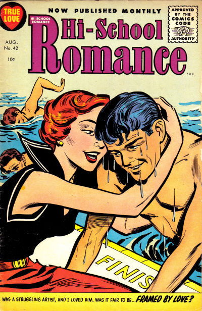 Hi-School Romance (Harvey, 1949 series) #42 (August 1955)