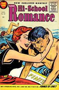 Hi-School Romance  #42 (August 1955)