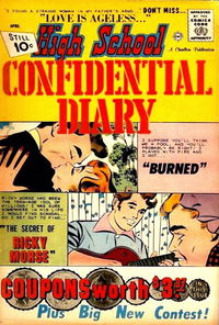 High School Confidential Diary (Charlton, 1960? series) #6 April 1961