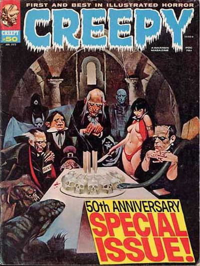 Creepy (Warren, 1964 series) #50 (January 1973)