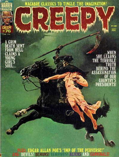 Creepy (Warren, 1964 series) #76 (January 1976)