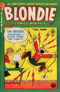 Blondie Comics Monthly (Harvey, 1950? series) #39 February 1952