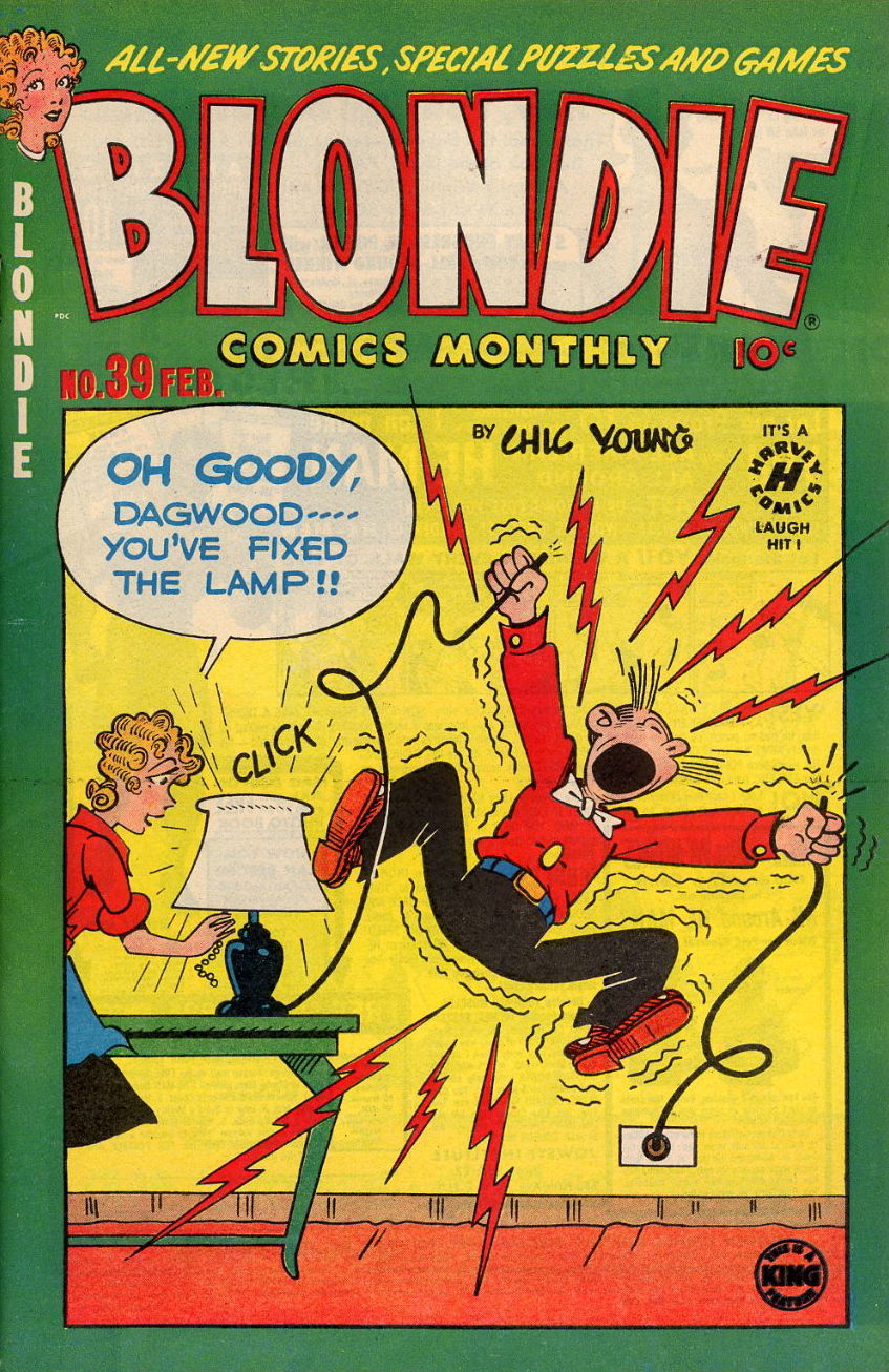 Blondie Comics Monthly (Harvey, 1950 series) #39 (February 1952)