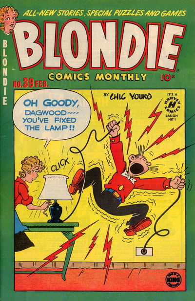 Blondie Comics Monthly (Harvey, 1950 series)  #39 (February 1952)
