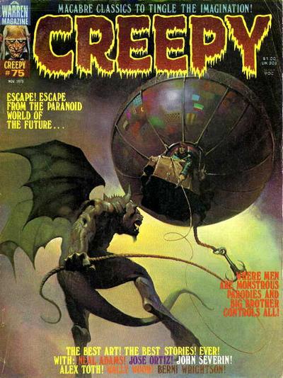Creepy (Warren, 1964 series) #75 (November 1975)