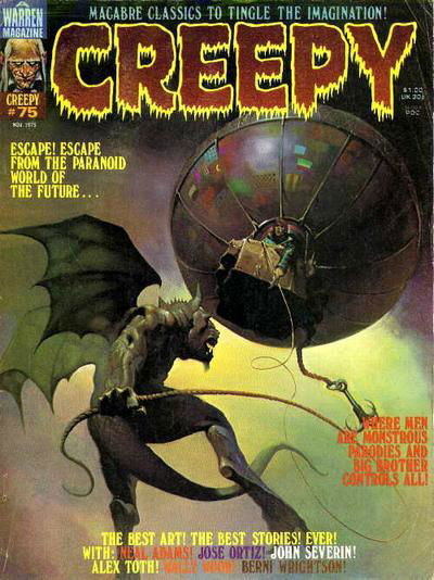 Creepy (Warren, 1964 series) #75 (November 1975)
