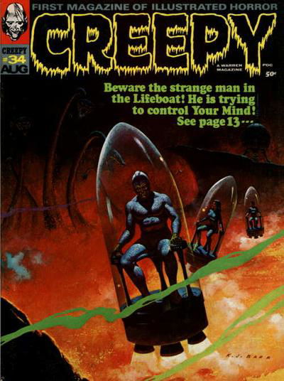 Creepy (Warren, 1964 series) #34 (August 1970)