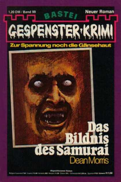 Gespenster-Krimi (Bastei Verlag, 1973 series) #99 — Das Bildnis des Samurai (August 1975)