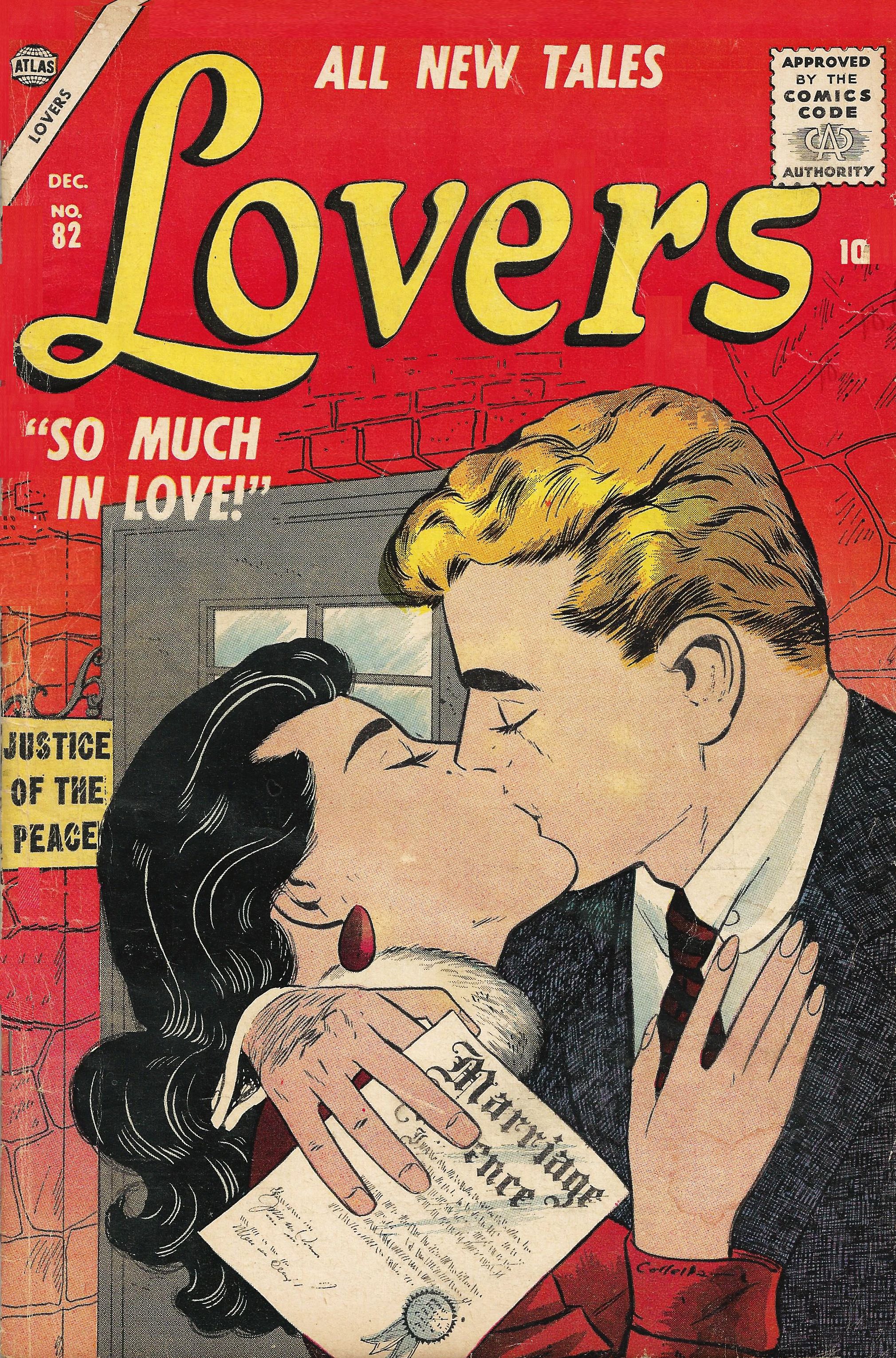 Lovers (Marvel, 1949 series) #82 (December 1956)