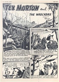 Tex Morton's Wild West Comics (Allied, 1947 series) v1#12 — The Wreckers (page 1)