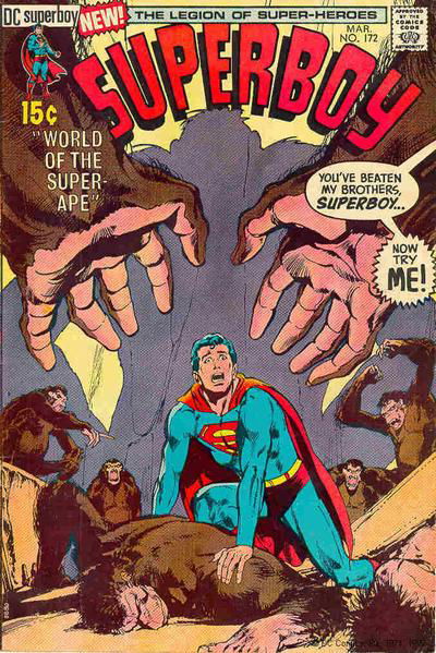 Superboy (DC, 1949 series) #172 March 1971