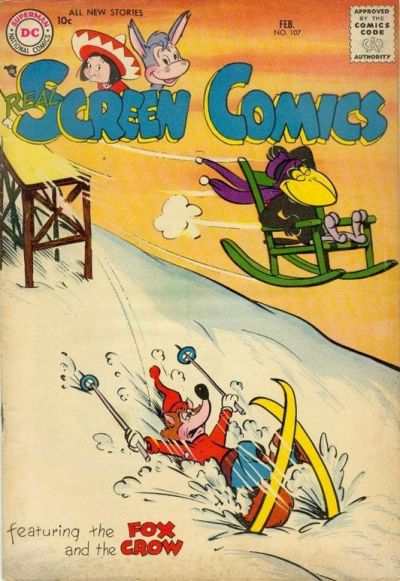 Real Screen Comics  #107 (February 1957)