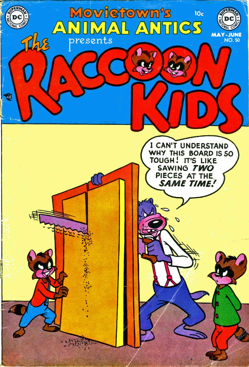 Movietown's Animal Antics (DC, 1950 series) #50 (May-June 1954)