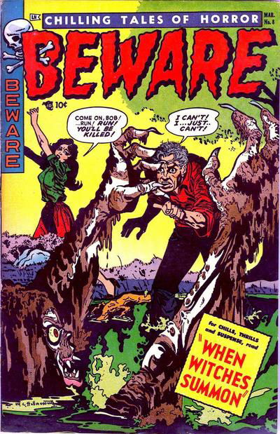 Beware (Trojan, 1953 series) #8 (March 1954)