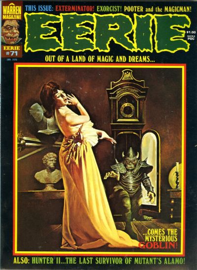 Eerie (Warren, 1966 series) #71 (January 1976)