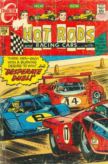 Hot Rods and Racing Cars (Charlton, 1951 series) #112 February 1972