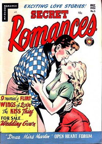 Secret Romances  #5 (December 1951)