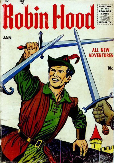 Robin Hood (Magazine Enterprises, 1955 series) #53 [2] (January 1956)