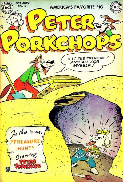Peter Porkchops  #18 (October-November 1952)