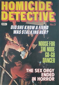 Homicide Detective (KG Murray) #3 (February 1975?)