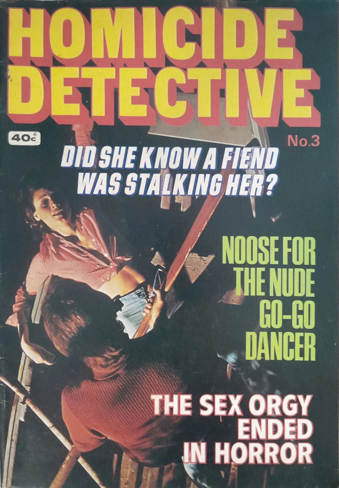 Homicide Detective (KG Murray, 1974? series) #3 ([February 1975?])