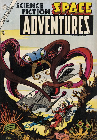 Space Adventures (Charlton, 1952 series) #11 (May-June 1954)