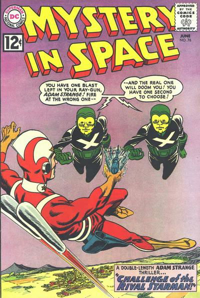 Mystery in Space (DC, 1951 series) #76 June 1962