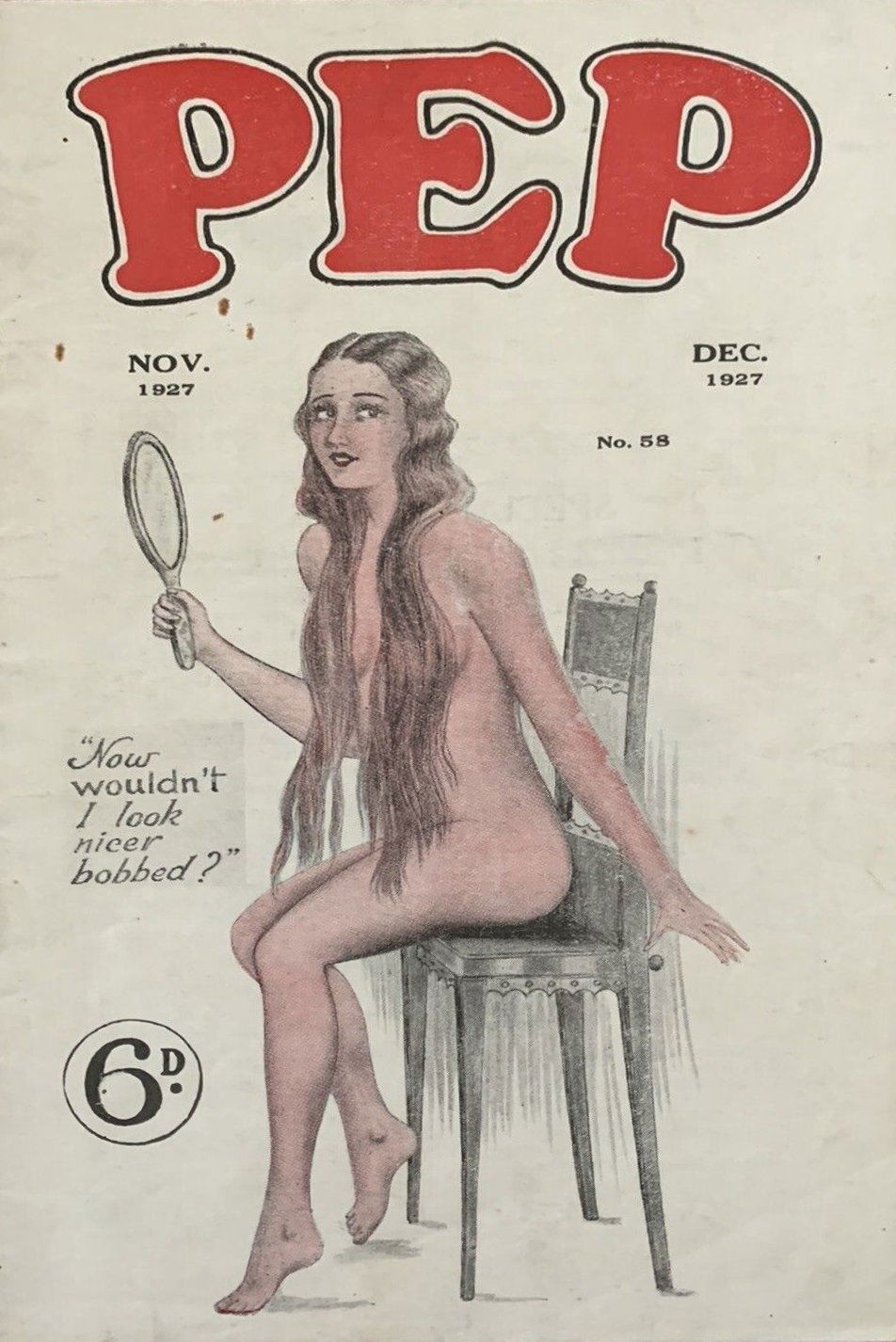 Pep (Carroll, 1921? series) #58 (November-December 1927)