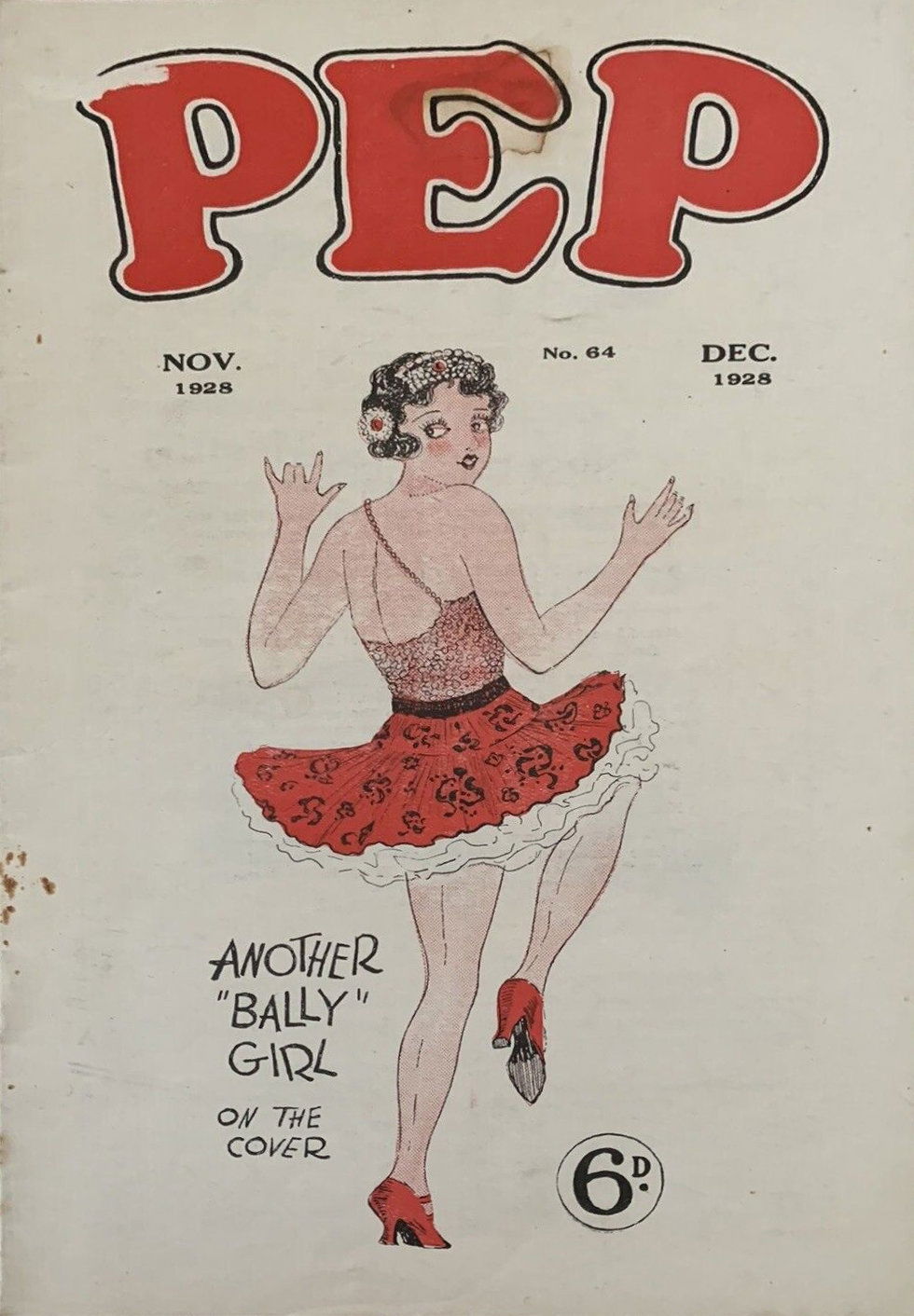 Pep (Carroll, 1921? series) v6#64 (November-December 1928)