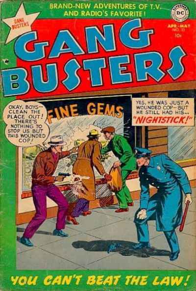 Gang Busters (DC, 1947 series) #33 (April-May 1953)