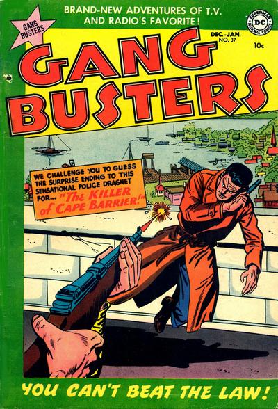 Gang Busters (DC, 1947 series) #37 (December 1953-January 1954)