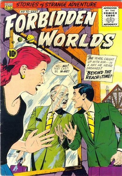 Forbidden Worlds  #70 (September 1958)