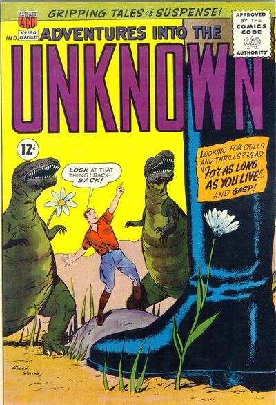 Adventures into the Unknown (ACG, 1948 series) #130 (February 1962)