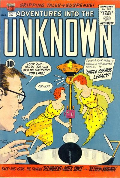 Adventures into the Unknown (ACG, 1948 series) #122 (February 1961)